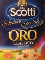 Mängden socker i RISO SCOTTI Oro classico