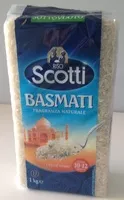 Mängden socker i Riso scotti basmati
