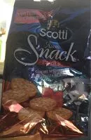 Mängden socker i Scotti Risette Snack Paprika