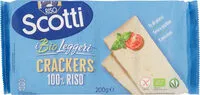 Mängden socker i Crackers 100% riso