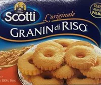 Mängden socker i Biscuits Granin di riso