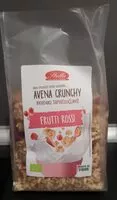 Mängden socker i Avena crunchy frutti rossi biologico