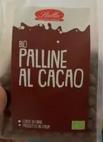 Mängden socker i Bio Palline al Cacao