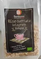 Mängden socker i Riso soffiato integrale biologico Bertoncini