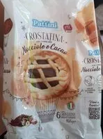 Mängden socker i Crostatina nocciole e cacao