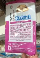 Mängden socker i Muffin con gocce di cioccolato