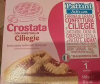 Mängden socker i Crostata con confettura di ciliegia