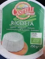 Mängden socker i Castelli Ricotta Luomu