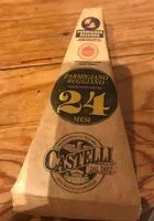 Mängden socker i Parmigiano Castelli 24 mois