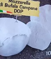 Mängden socker i Mozzarella di bufala campana DOP