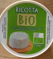 Mängden socker i Ricotta bio