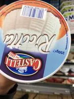 Mängden socker i Ricotta 250G Castelli,