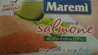 Mängden socker i Filetto di salmone all'olio d'oliva (19%)