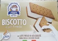 Mängden socker i Biscotto al gusto fiordilatte