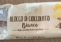 Mängden socker i Blocco di cioccolato bianco