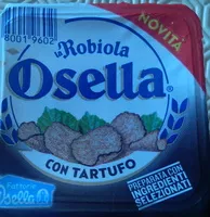 Mängden socker i Robiola Osella con tartufo