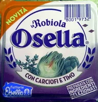 Mängden socker i Robiola con carciofi e timo