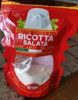 Mängden socker i Ricotta Salata Grattuggiata