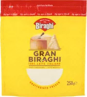 Mängden socker i Gran grattugiato fresco