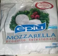 Mängden socker i Mozzarella