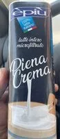 Mängden socker i Piena crema