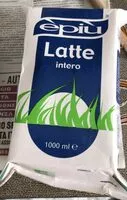 Mängden socker i latte intero