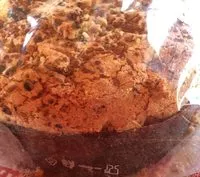 Mängden socker i Panettone chocolat et raisin sec