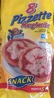 Mängden socker i 8 Pizzette Margherita