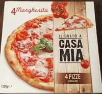 Mängden socker i Pizza margherita