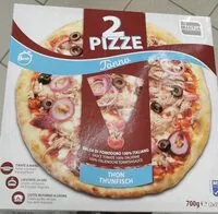 Mängden socker i 2 Pizze Tonno