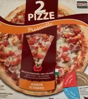 Mängden socker i 2 Pizze Prosciutto