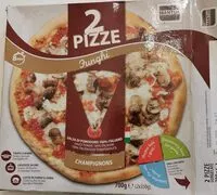 Mängden socker i 2 Pizze Funghi