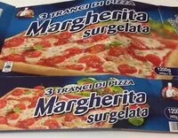 Mängden socker i Margherita surgelata