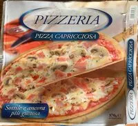 Mängden socker i Pizza capricciosa
