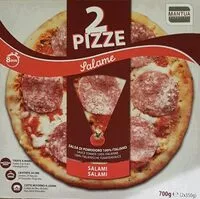 Mängden socker i 2 Pizze Salame