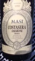 Mängden socker i Masi Costasera Amarone Della Valpolicella classico 2011