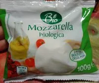 Mängden socker i Mozzarella biologica