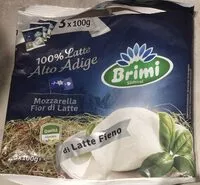 Mängden socker i Mozzarella Fior di Latte di Latte Fieno