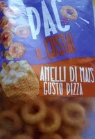 Mängden socker i Anelli di mais gusto pizza