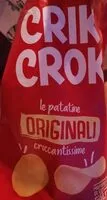 Mängden socker i Crik crok
