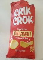 Mängden socker i Crik crok