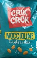 Mängden socker i Noccioline tostate e salate