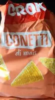 Mängden socker i Cornetti di mais