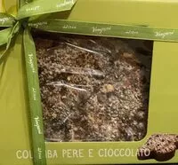 Mängden socker i Colomba pere e cioccolato
