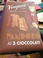 Mängden socker i Pandoro ai 3 cioccolati