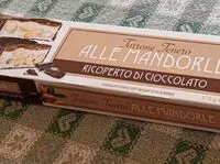 Mängden socker i Torrone tenero alle mandorle ricoperto di cioccolato
