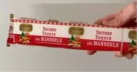 Mängden socker i Torrone tenero alle mandorle