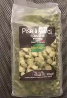 Mängden socker i Piselli verdi spezzato