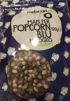 Mängden socker i Mais per popcorn blu