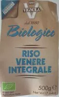 Mängden socker i Riso di Venere integrale  500gr